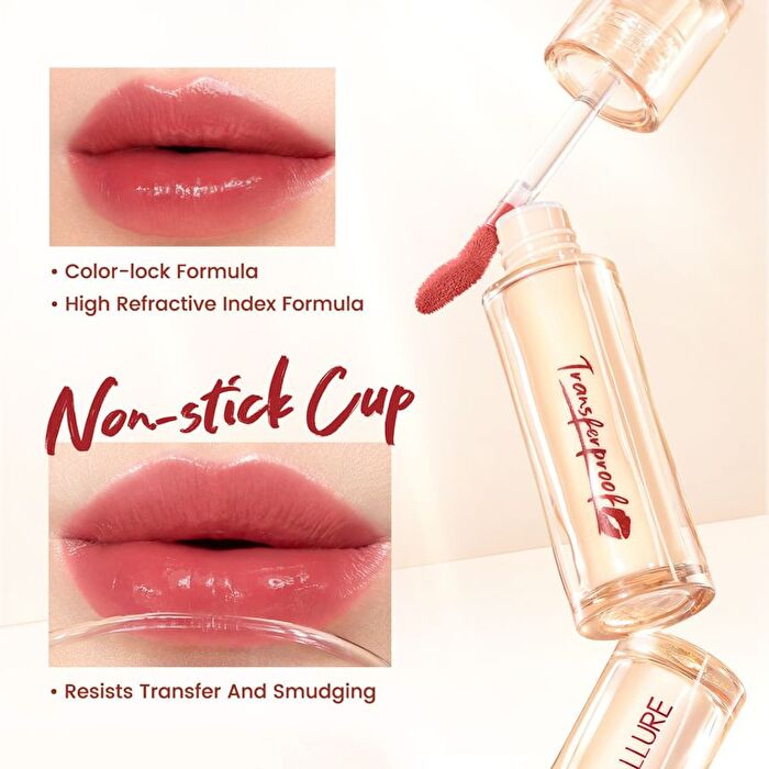 Focallure Watery Transferproof  Lip Cream - 4 Colors - #PK01 Barry Nude - 1.8g