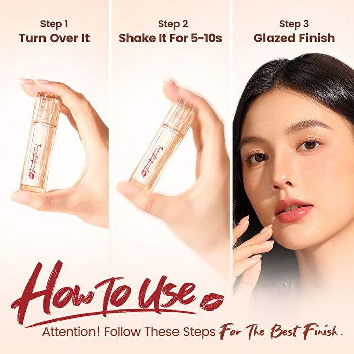 Focallure Watery Transferproof  Lip Cream - 4 Colors - #PK03 Pinky Nude - 1.8g