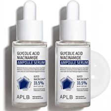 Aplb Glycolic Acid Niacinamide Ampoule Serum Set - 40ml x 2 pcs
