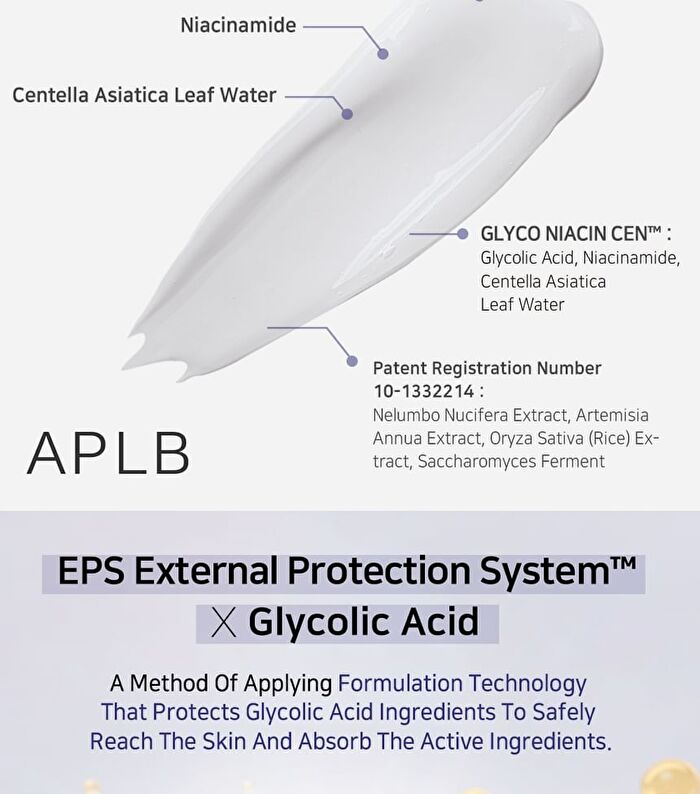 Aplb Glycolic Acid Niacinamide Facial Cream Set - 55ml x 2 pcs