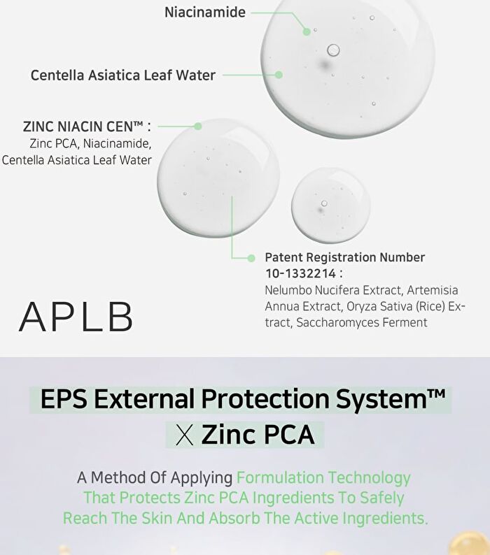 Aplb Zinc Niacinamide Ampoule Serum Set - 40ml x 2 pcs