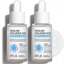Aplb Squalane Hyaluronic Acid Ampoule Serum Set - 40ml x 2 pcs
