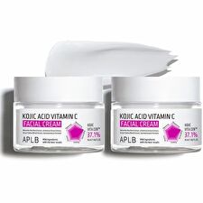 Aplb Kojic Acid Vitamin C Facial Cream Set - 55ml x 2 pcs