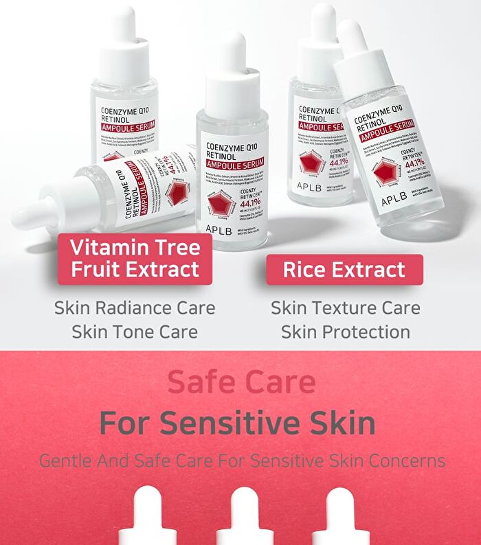 Aplb Coenzyme Q10 Retinol Ampoule Serum Set - 40ml x 2 pcs