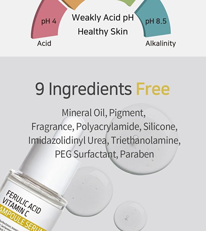 Aplb Ferulic Acid Vitamin C Ampoule Serum Set - 40ml x 2 pcs