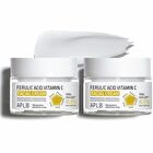 Aplb Ferulic Acid Vitamin C Facial Cream Set - 55ml x 2 pcs
