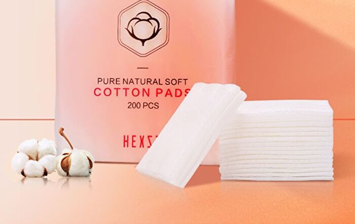 Hexze Pure Natural Soft Cotton Pads 200pcs - #200pcs