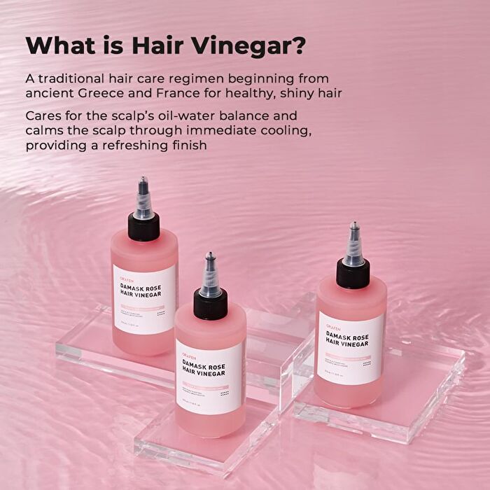Grafen Damask Rose Hair Vinegar - 210ml