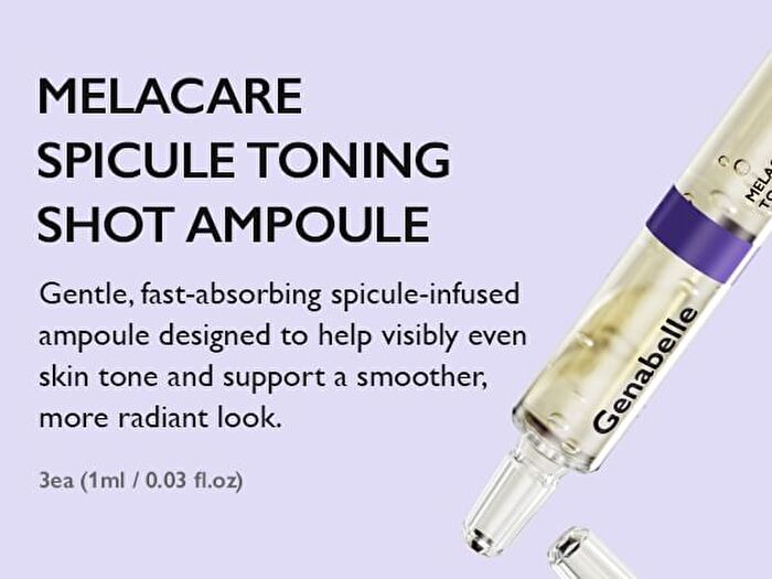 Melacare Spicule Toning Shot Ampoule Set - 3 pcs