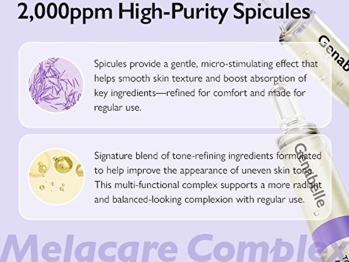 Melacare Spicule Toning Shot Ampoule Set - 3 pcs
