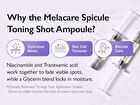 Melacare Spicule Toning Shot Ampoule Set - 3 pcs