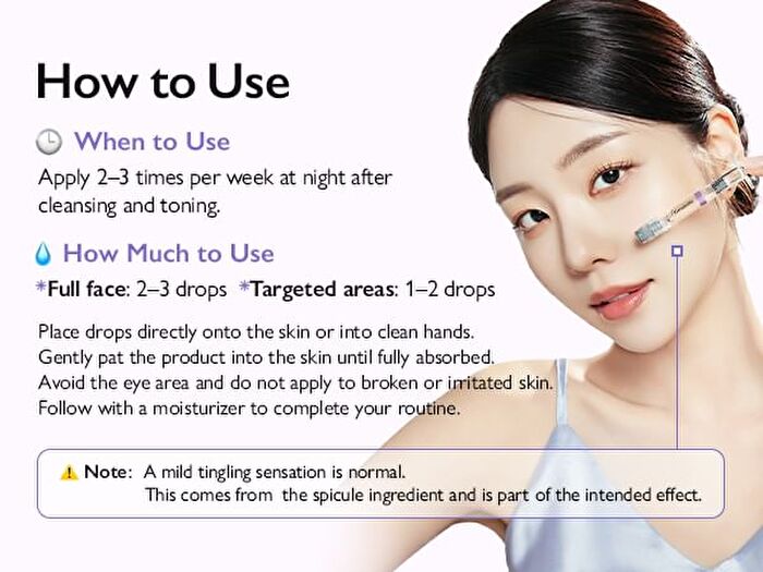 Melacare Spicule Toning Shot Ampoule Set - 3 pcs