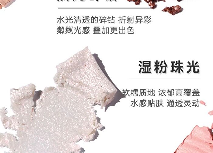 Blooming 27 Color Eyeshadow Comprehensive Palette - 2 Types - 02# Snowy Pear Blossom - 30g