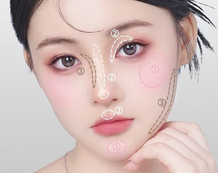 Blooming 27 Color Eyeshadow Comprehensive Palette - 2 Types - 02# Snowy Pear Blossom - 30g