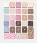 Blooming 27 Color Eyeshadow Comprehensive Palette - 2 Types - 02# Snowy Pear Blossom - 30g
