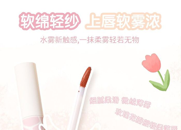 Soft Color And Misty Lip Gloss - 6 Colors - 614# Narcissistic Orange - 2.8g