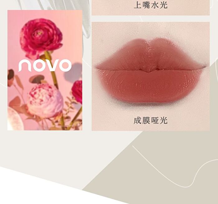 Light Feather Soft Mist Lip Gloss - 6 Colors - 02# Rotten Tomatoes - 3.5g