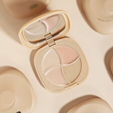 Creamy Flawless Tricolor Concealer Plate - 2 Types - 101# Natural (3g x 3)
