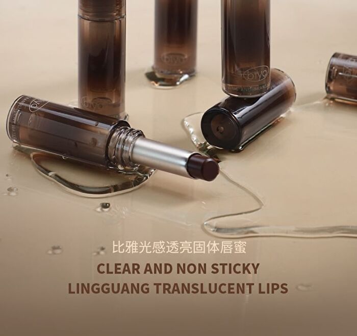 Clear Glossy Lipstick - 8 Colors - 105# Milky Crystal - 2.2g