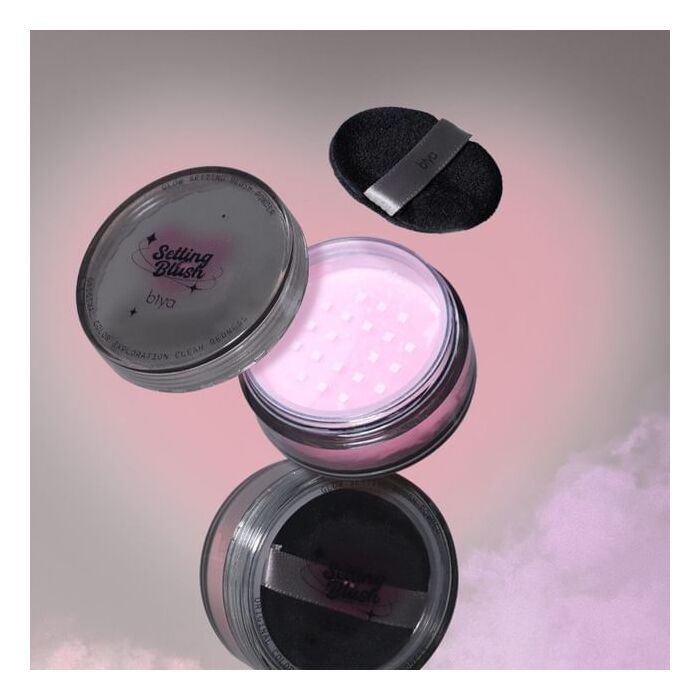Glow Setting Blush Powder - 4 Colors - 102# Floral Mist - 6g