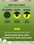 Mung Bean Pore Tight-up Soothing Cream Mini - 20ml