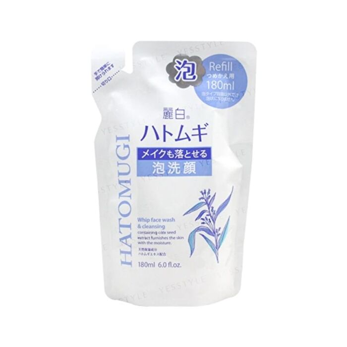Reihaku Hatomugi Whip Face Wash & Cleansing - 180ml Refill