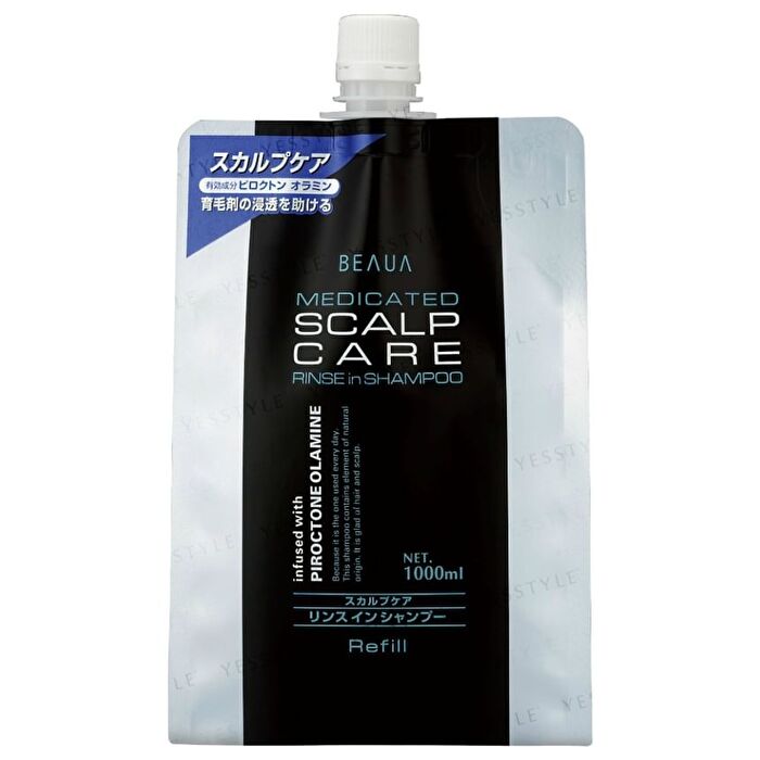 Kumano Cosme Beaua Medicated Scalp Care Rinse In Shampoo - 1000ml Refill
