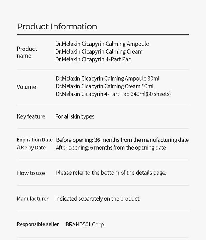 Cicapyrin Calming Cream - 50ml
