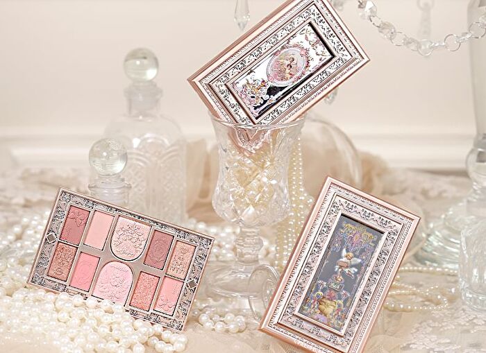 Cheerflor Brilliant Secret Series 10-Color Frame Eyeshadow Palette - 3 Types - CFR960 Sunset Intoxication - 10g