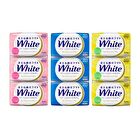 White Body Soap - Floral - 130g × 3