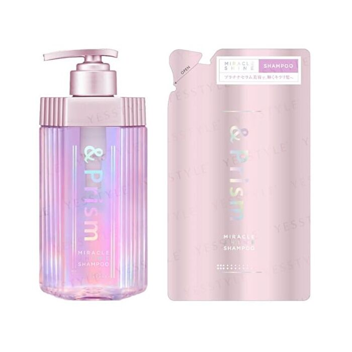 &Prism Miracle Shine Shampoo - 320ml Refill