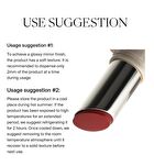 New Jelly Mirror Lipstick - 2 Colors - #542 Frozen Rose - 3.5g