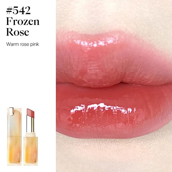 New Jelly Mirror Lipstick - 2 Colors - #542 Frozen Rose - 3.5g