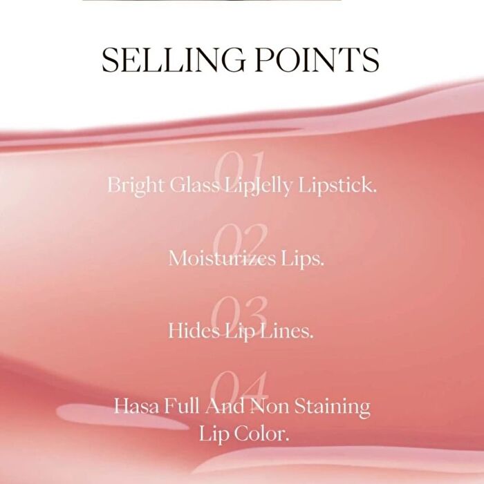 New Jelly Mirror Lipstick - 2 Colors - #542 Frozen Rose - 3.5g
