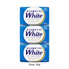 White Body Soap - Floral - 85g × 3
