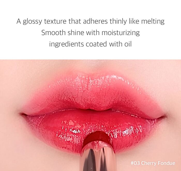 Coringco Pink Churros Plumping Glossy Lip - 8 Colors - #01 Strawberry