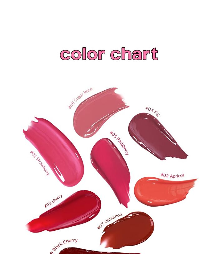 Coringco Pink Churros Plumping Glossy Lip - 8 Colors - #04 Fig