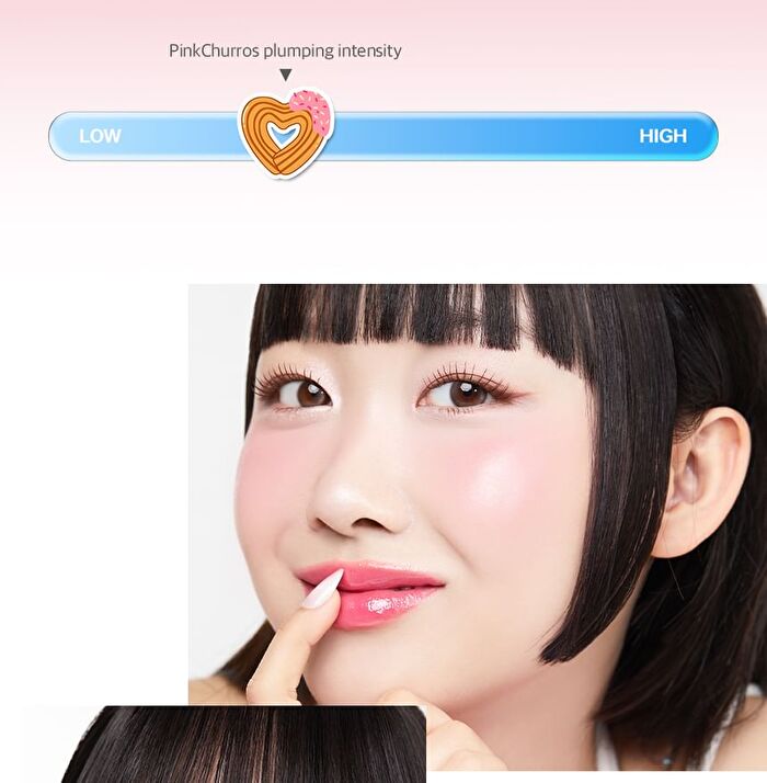 Coringco Pink Churros Plumping Glossy Lip - 8 Colors - #05 Raspberry