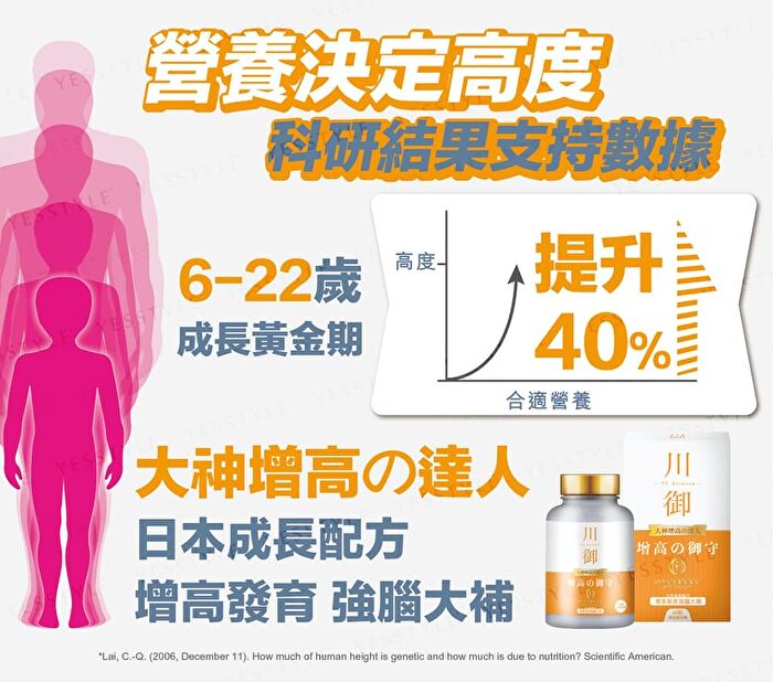 Height Growth - 60 capsules