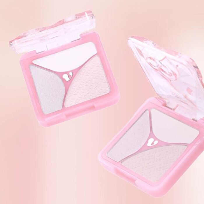 Veecci Sculpting Highlighter Palette - 2 Types - G01# Milk Pudding - 7.5g