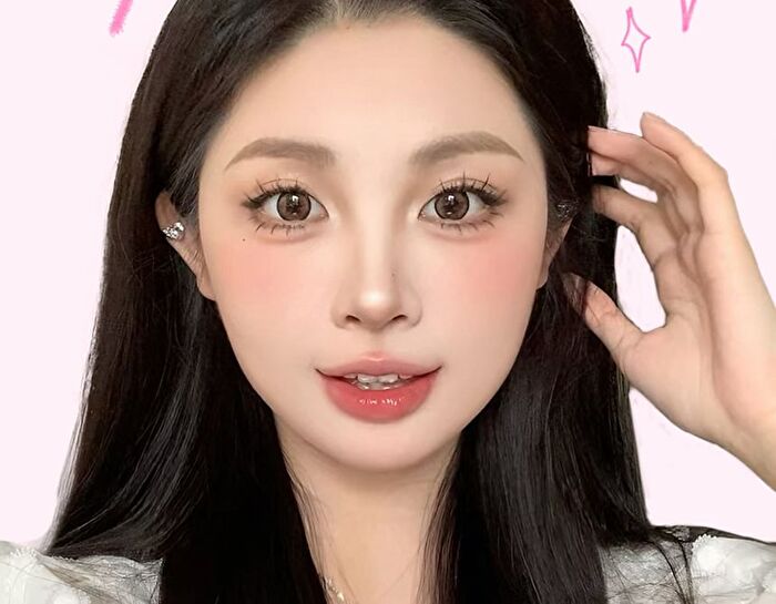 Veecci Shiny Vibrant Aegyo-Sal & Eyeshadow Palette - 2 Types - M01# Brown - 4g