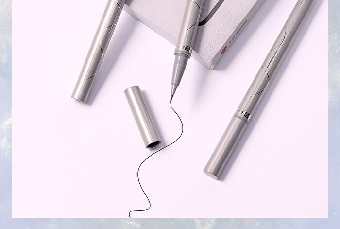 Fine Line Liquid Eyeliner - 5 Types - E101# Black - 0.5g