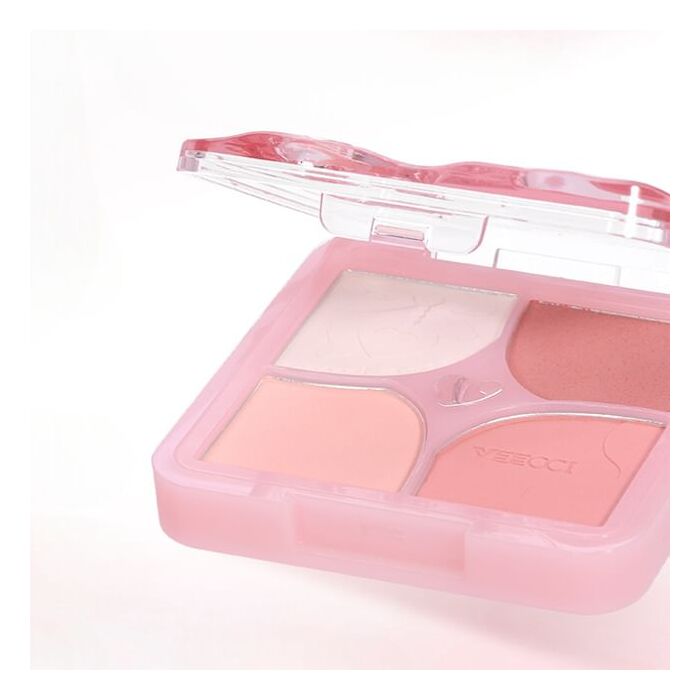 Veecci Blooming Mood 4 Colors Blush - 2 Types - D01# Peach Blossom - 6g