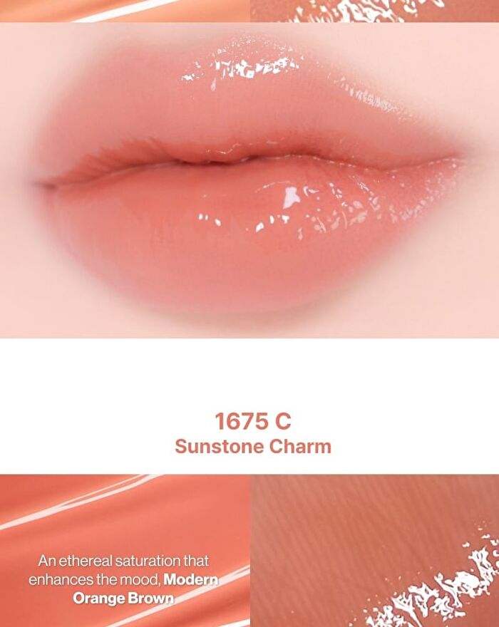 Entropy Charm Tint Glossy Gel - 5 Colors - 2025 Version - #4053C Water Rose Charm