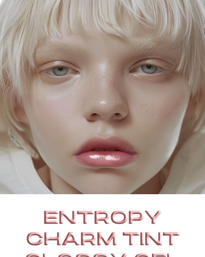 Entropy Charm Tint Glossy Gel - 5 Colors - 2025 Version - #4053C Water Rose Charm