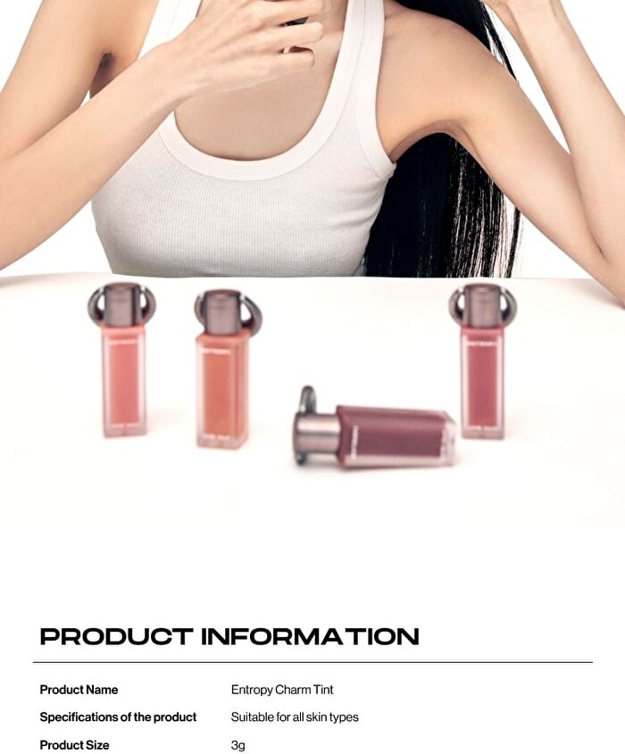 Entropy Charm Tint Base Blurry - 5 Colors - #7607C Coral Gem