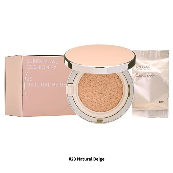 Super Vital Cushion EX Set - 2 Colors - 2024 Version - #23 Natural Beige