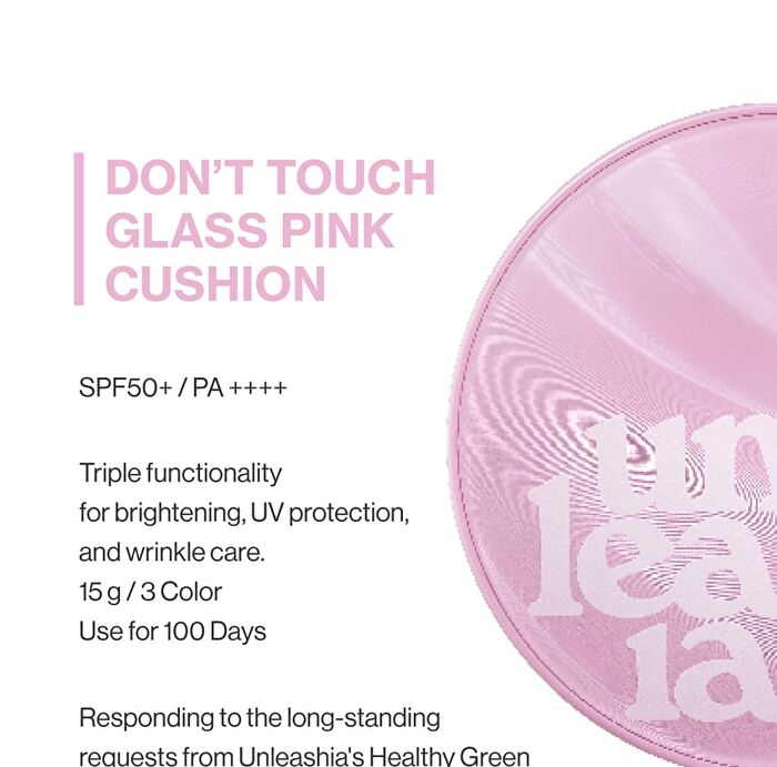 Don\'t Touch Glass Pink Cushion Re-Feel Refill Only - 18 Colors - #13N Mirror