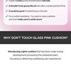 Don\'t Touch Glass Pink Cushion Re-Feel Refill Only - 18 Colors - #18C Cherish
