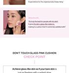 Don\'t Touch Glass Pink Cushion Re-Feel Refill Only - 18 Colors - #21W Starry